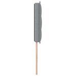 vidaXL Tête de lit Hauteur réglable Manuel Gris clair 100 cm tissu