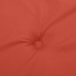 vidaXL Coussin de banc de jardin rouge mélangé 180x50x7 cm tissu
