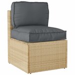 vidaXL Set de coussins de palette 2 Pièces Anthracite Tissu Oxford