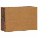 vidaXL Buffet Bois Ancien 80 x 30 x 53 cm Bois d'ingénierie