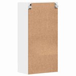 vidaXL Meuble mural Blanc 55 x 29 x 100 cm Bois d'ingénierie