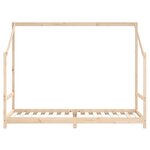 vidaXL Cadre de lit pour enfants 2x(90x200) cm bois de pin massif