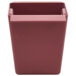 vidaXL Caisses à fleurs pour palettes Euro 24 pc Marron Polypropylène
