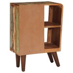 vidaXL Buffet 55x30x80 cm bois massif de récupération