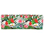 vidaXL Coussin de Palette pour Banc Jungle Tropicale 120x40x8 cm Tissu Oxford