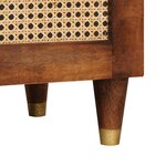 vidaXL Ensemble de Meubles de Rangement 3 Pièces Marron 180 x 33 x 75 cm