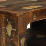 vidaXL Set de meuble TV 3 pièces Multicolore en bois massif récupéré