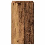 vidaXL Armoire lavabo de salle de bain vieux bois 60x33x60 cm