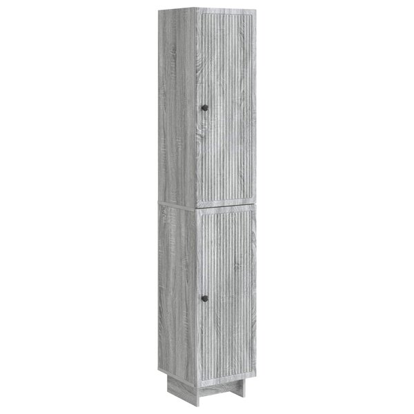 vidaXL Ensemble de Meubles 2 Pièces Sonoma gris 34 5 x 33 x 90 cm