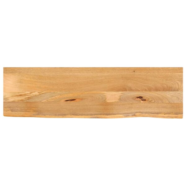 vidaXL Dessus de table à bord vivant 110x40x2 5cm bois massif manguier