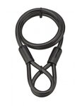 THIRARD - Câble antivol Twisty  vélo  abris de jardin  Ø 10  1.20m  acier gaine PVC