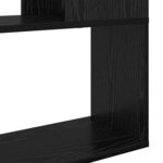 vidaXL Ensemble meuble TV Noir 80 x 24 x 125 cm Bois d'ingénierie