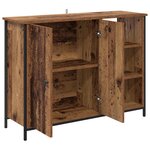 vidaXL Buffet Bois Ancien 100 x 33 x 75 cm Bois d'ingénierie
