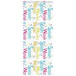 vidaXL Store enrouleur de douche avec cassette largeur du tissu 96 cm