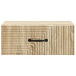 vidaXL Cabinet de chevet mural Chêne Sonoma 49 x 34 5 x 20 cm