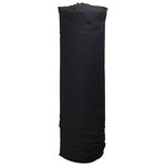 vidaXL Membrane géotextile noir 1 x 50 m fibre de polyester