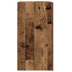 vidaXL Meuble TV vieux bois 30 5x30x60 cm bois d'ingénierie