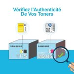 Pack de 2 cartouches de toner noir Samsung CLT-P4072B (SU381A) pour CLP-320/SS060A/CLX-3185 Series