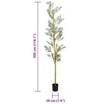 vidaXL Olivier artificiel 1000 feuilles 300 cm vert