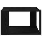 Table basse vidaXL Noir Chêne 85x55x31 cm Bois d'ingénierie