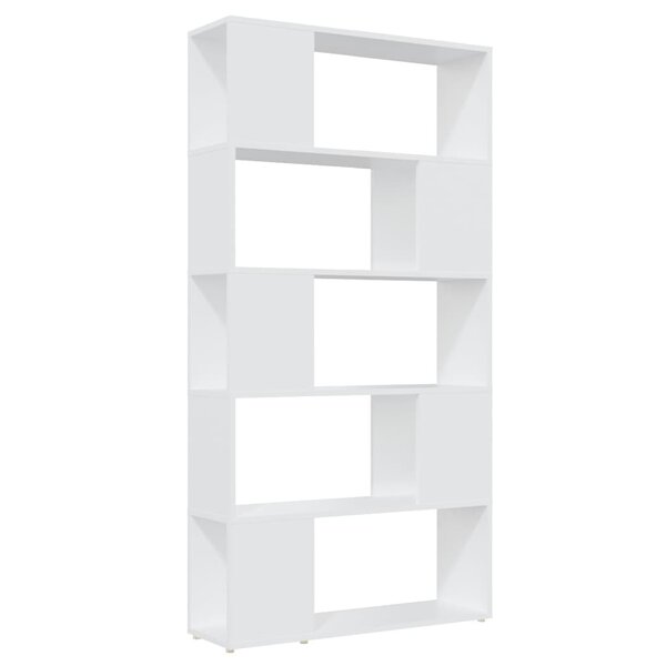 vidaXL Bibliothèque/Séparateur de pièce Blanc 80x24x155 cm