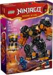 LEGO NINJAGO - Robot Élémentaire de la Terre de Cole - Modèle 71806 pour Enfants