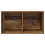 vidaXL Meuble TV Vieux bois Bois d'ingénierie
