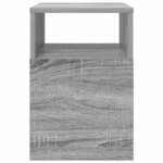 vidaXL Table d'appoint 2 Pièces Gris Sonoma 30 5 x 30 x 45 cm