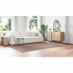 vidaXL Tapis Marron 200 x 290 cm Polypropylène