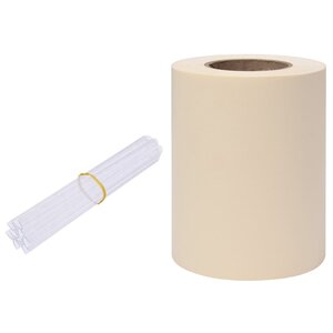 vidaXL Écran d'intimité de jardin PVC 35x0 19 m Crème