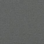 vidaXL Lit de jour gris foncé 100x190 cm tissu