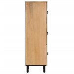 vidaXL Armoire latérale 40x33x110 cm bois massif de manguier
