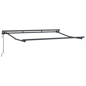 vidaXL Cadre de store rétractable électrique Anthracite 3 5 x 2 m