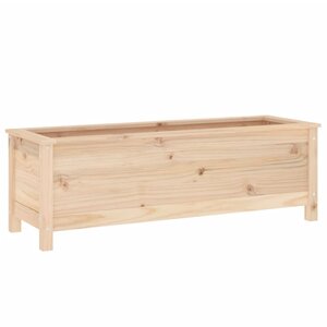 vidaXL Lit surélevé de jardin 119 5x40x39 cm bois de pin massif
