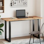 vidaXL Dessus de table rectangulaire 120x60x2 cm bois massif d'acacia
