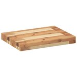 vidaXL Étagère flottante 40x30x4 cm acacia massif finition à l'huile