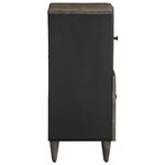 vidaXL Buffet 80x33x75 cm bois massif de manguier