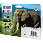 Cartouche epson eléphant - t24 6 couleurs