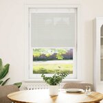 vidaXL Store plissé gris clair 70x100 cm largeur du tissu 69 4 cm