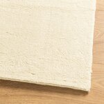 vidaXL Tapis HUARTE à poils courts doux et lavable crème 200x280 cm
