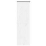 vidaXL Garde-robe BODO blanc 146x53 5x173 cm bois massif de pin