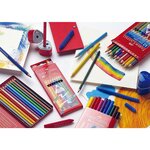 Crayons de couleur JUMBO GRIP  Van Dyke marron FABER-CASTELL