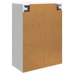vidaXL Armoire Murale Blanc brillant 66 x 34 5 x 92 cm