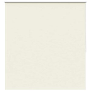 vidaXL Store enrouleur occultant 164 4 x 175 cm  largeur du tissu 160 cm  blanc cassé