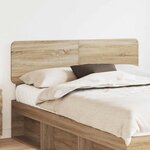 vidaXL Tête de lit Chêne Sonoma 150 cm Bois d'ingénierie