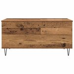 vidaXL Table basse Bois ancien 90 x 44.5 x 45 cm Bois d'ingénierie