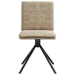 vidaXL Chaises à manger lot de 6 gris clair similicuir daim