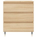 vidaXL Buffet Chêne sonoma 60x35x70 cm Bois d'ingénierie