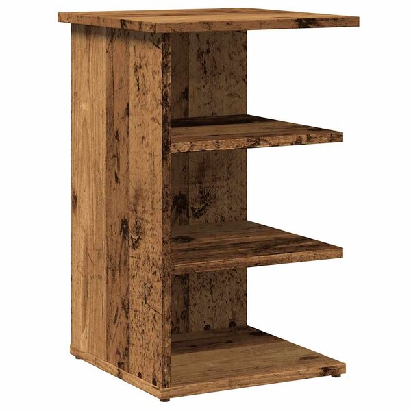 vidaXL Buffet vieux bois 35x35x55 cm bois d'ingénierie