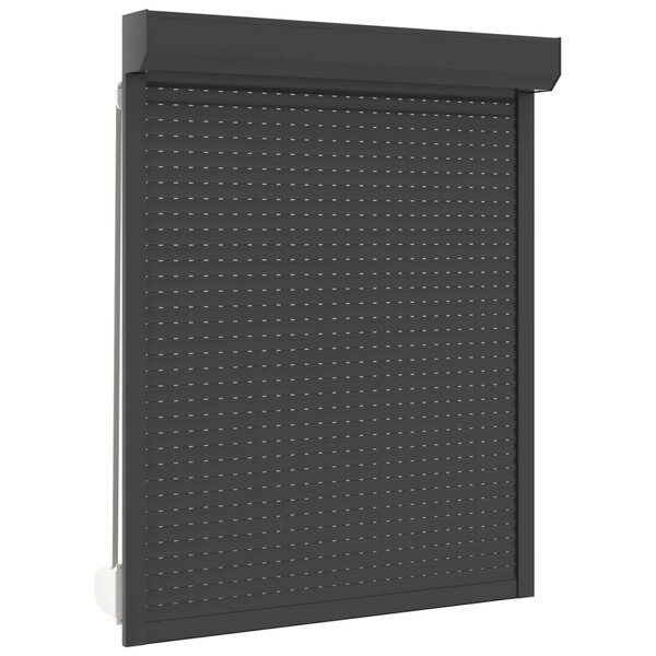 vidaXL Volet roulant aluminium 120x150 cm anthracite